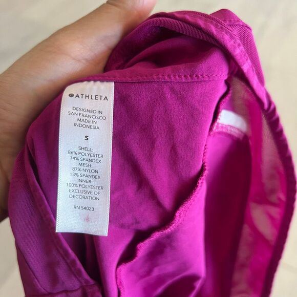 Athleta Purple Athletic Shorts Lightweight Performance size S - Picture 10 of 11